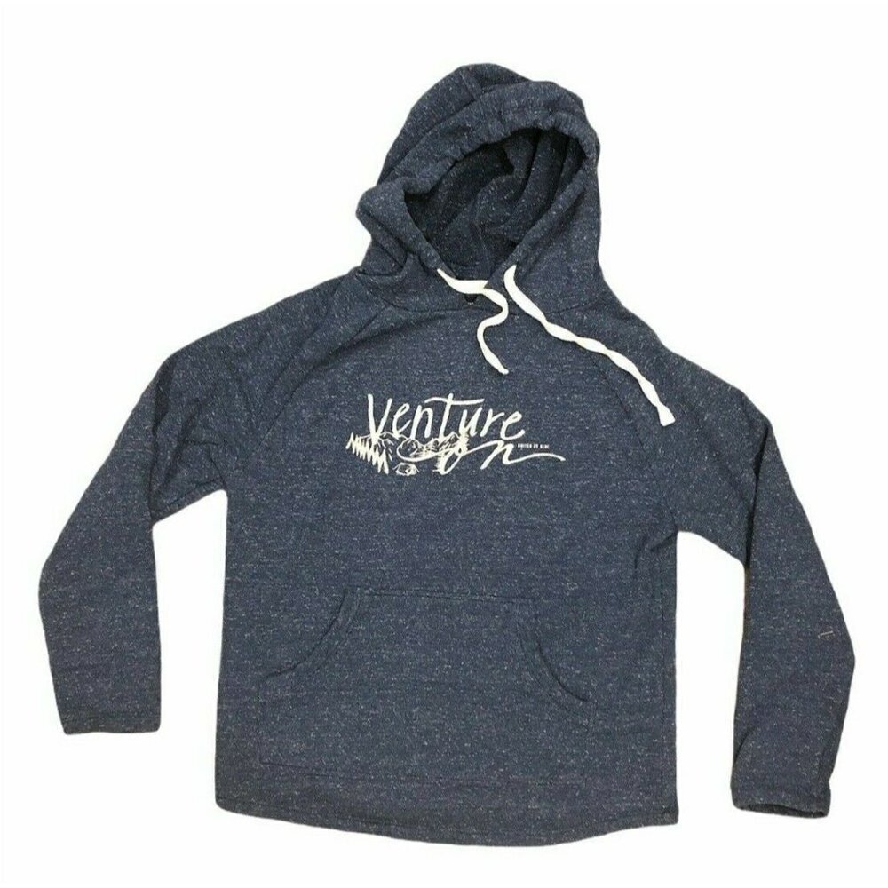 United By Blue REI Women Sweatshirt Hoodie Blue Venture On Organic Cotton S